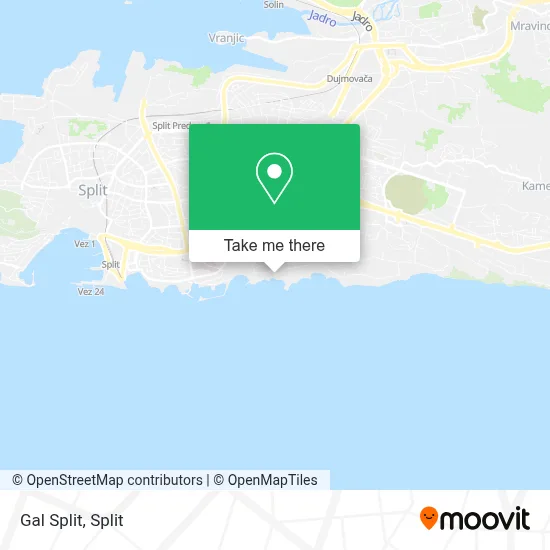 Gal Split map