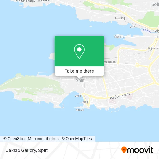 Jaksic Gallery map
