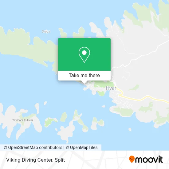 Viking Diving Center map