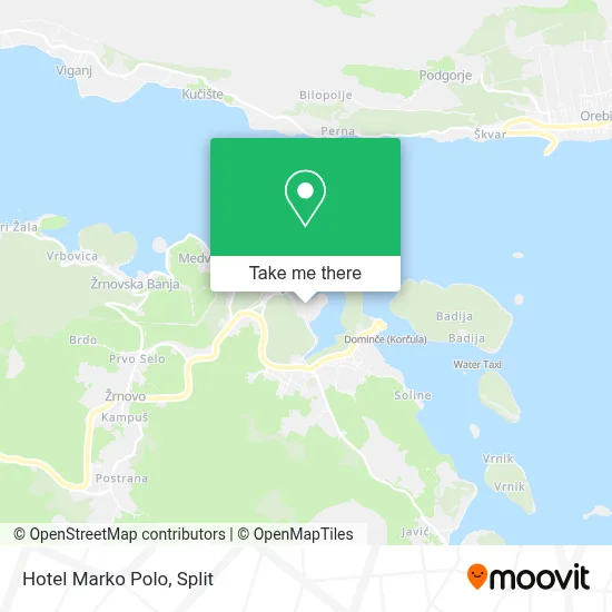 Hotel Marko Polo map