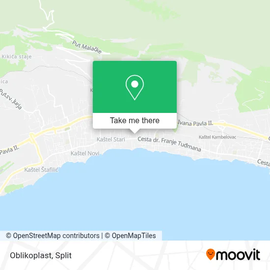 Oblikoplast map