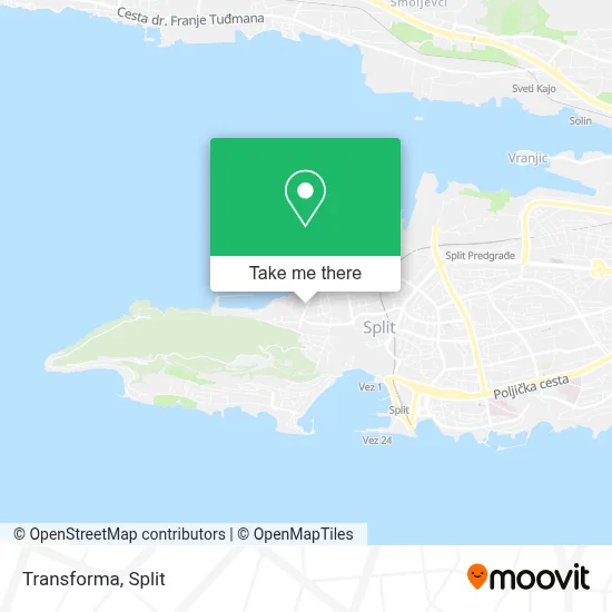Transforma map