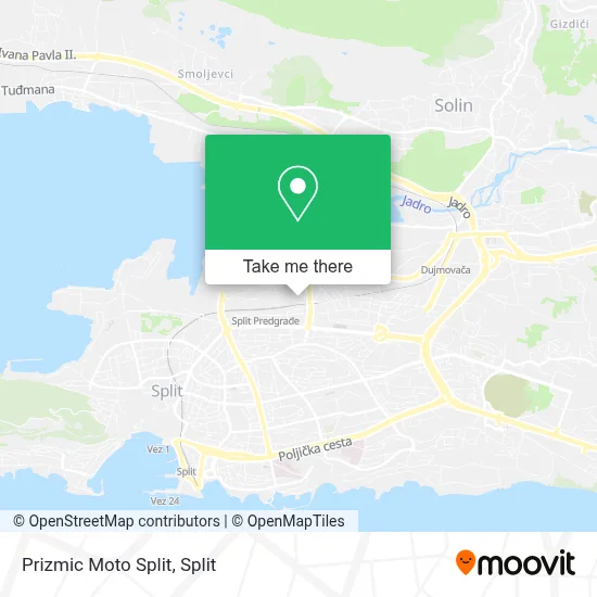 Prizmic Moto Split map