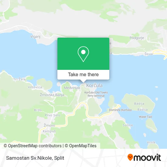 Samostan Sv.Nikole map