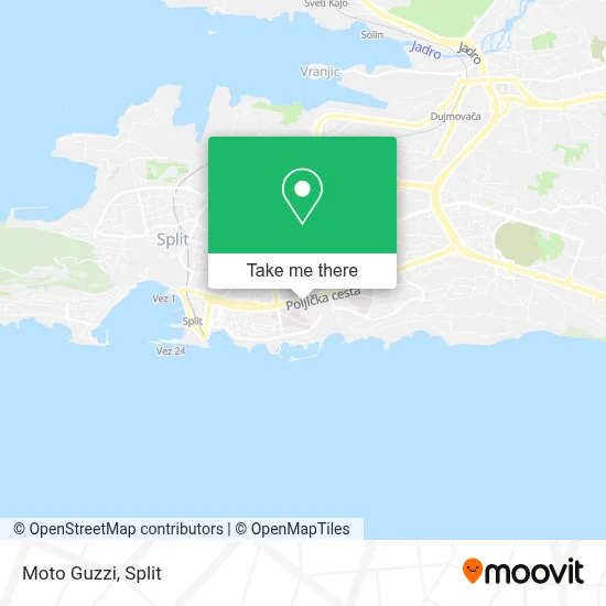 Moto Guzzi map