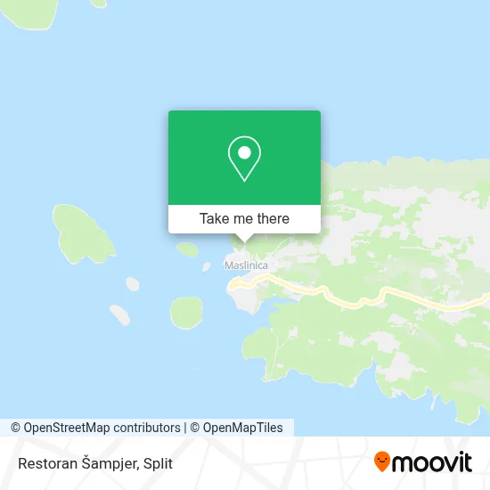 Restoran Šampjer map