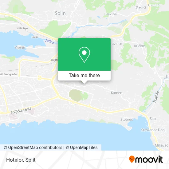 Hotelor map