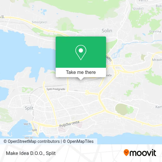 Make Idea D.O.O. map