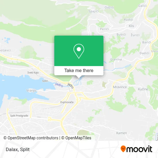 Dalax map