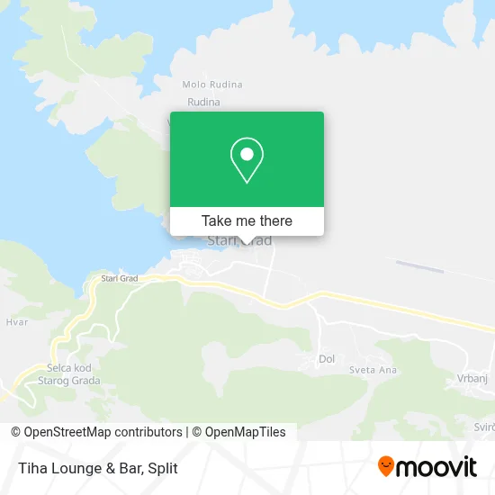 Tiha Lounge & Bar map