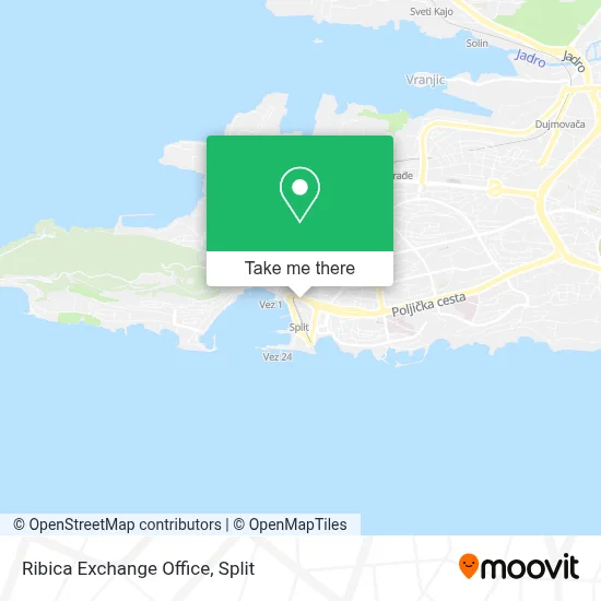Ribica Exchange Office map