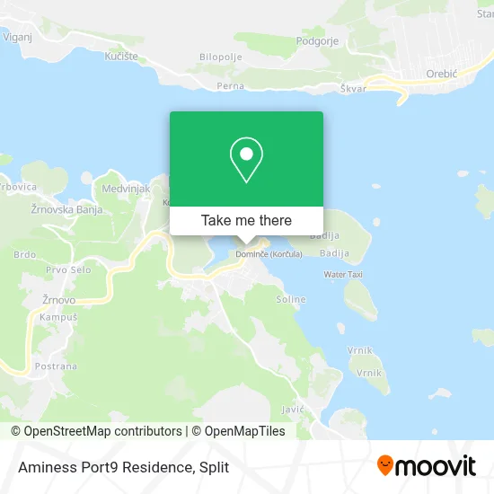 Aminess Port9 Residence map