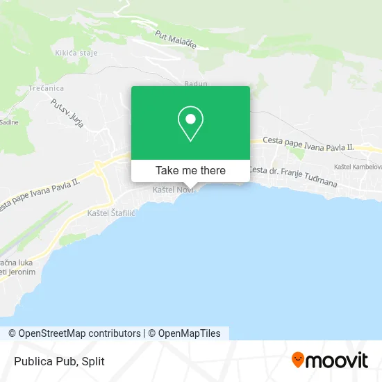 Publica Pub map