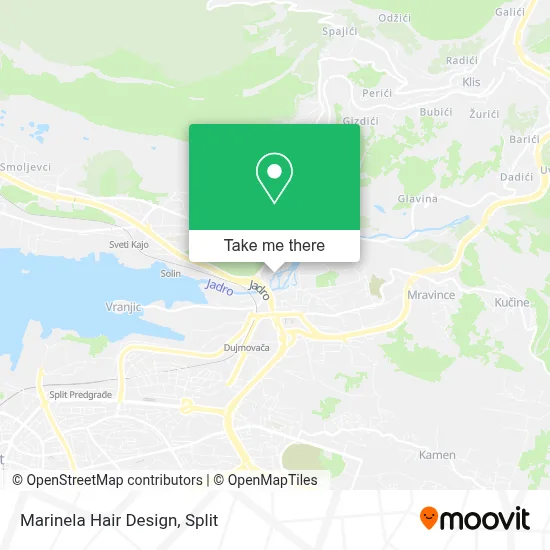 Marinela Hair Design map
