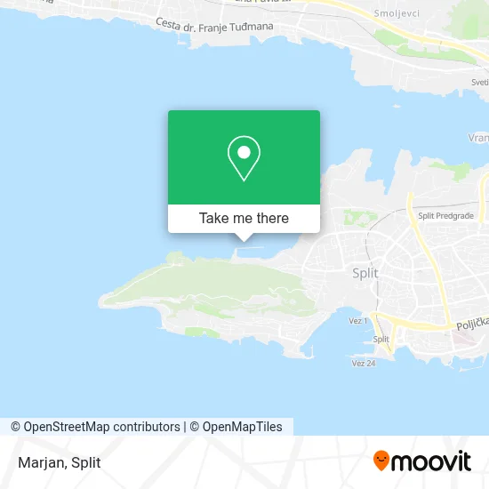 Marjan map