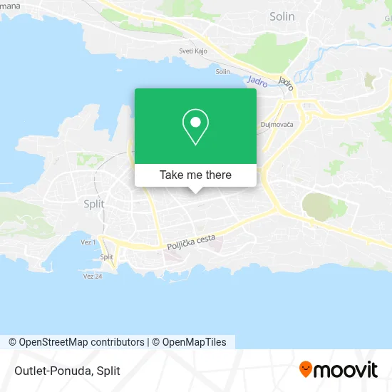 Outlet-Ponuda map