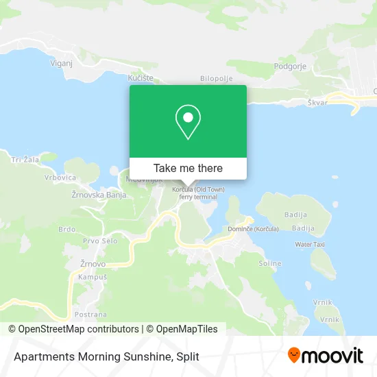 Apartments Morning Sunshine map