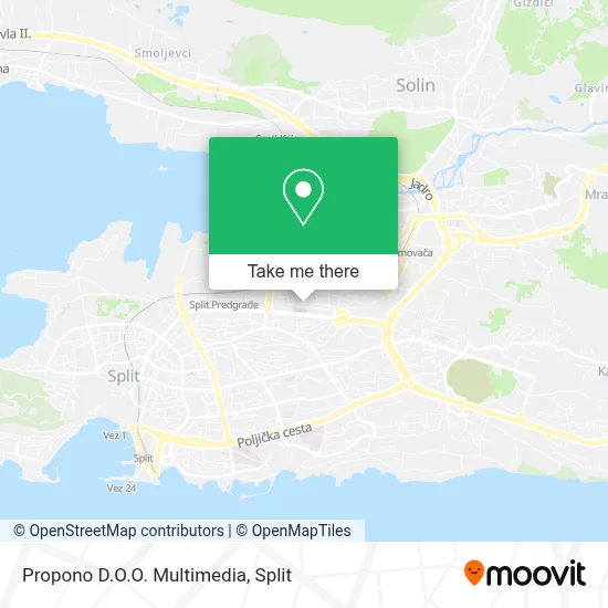 Propono D.O.O. Multimedia map