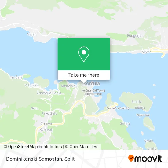 Dominikanski Samostan map