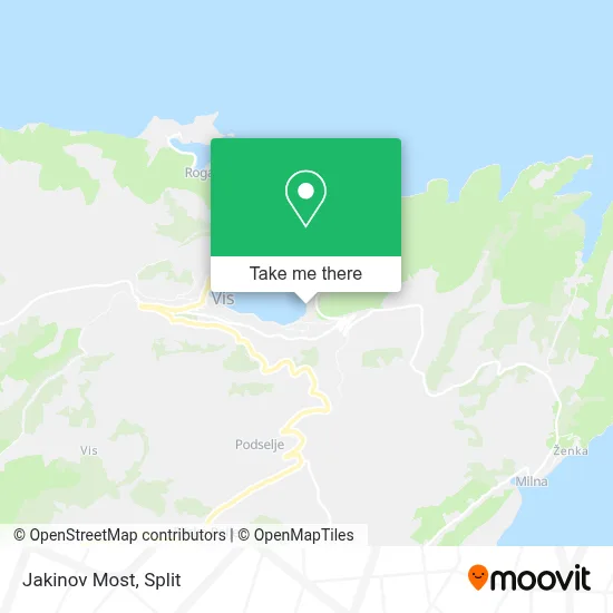 Jakinov Most map