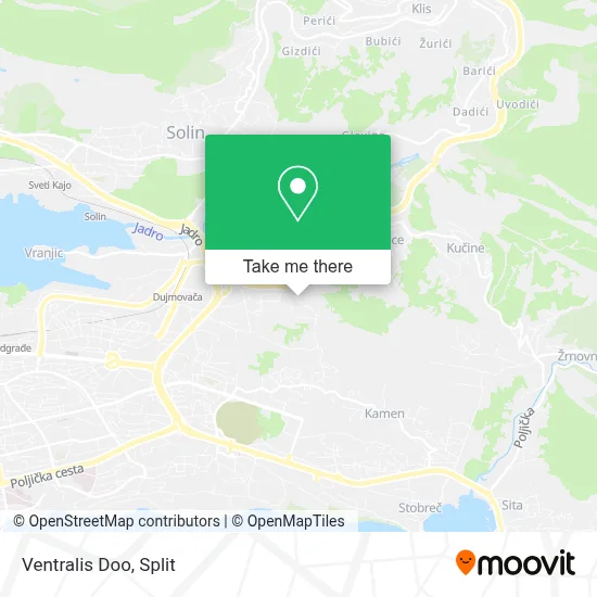 Ventralis Doo map
