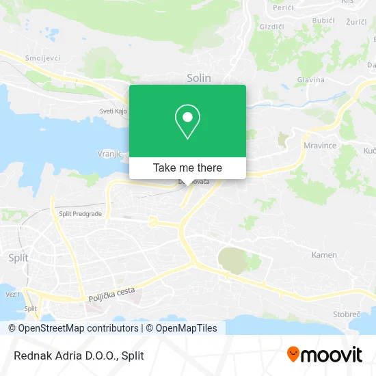 Rednak Adria D.O.O. map