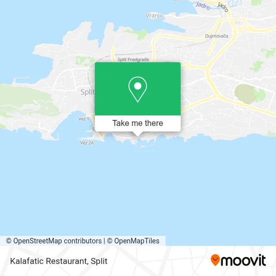 Kalafatic Restaurant map