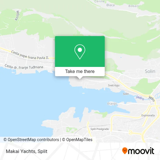 Makai Yachts map