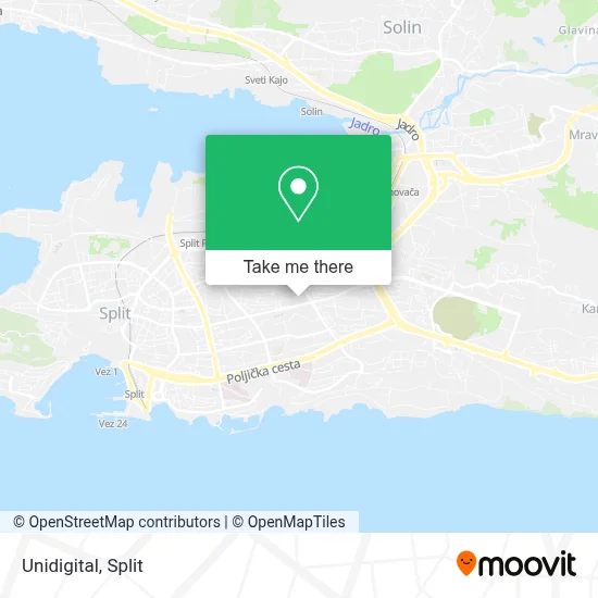 Unidigital map