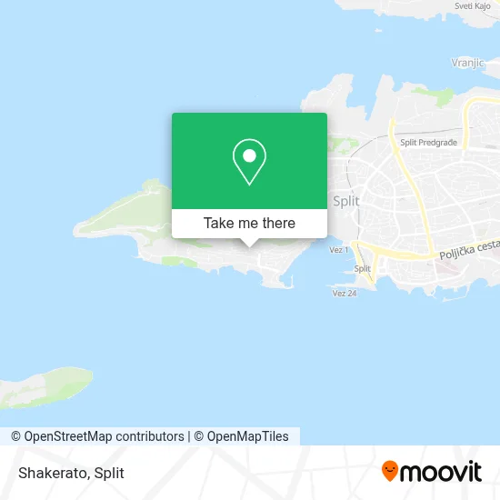 Shakerato map