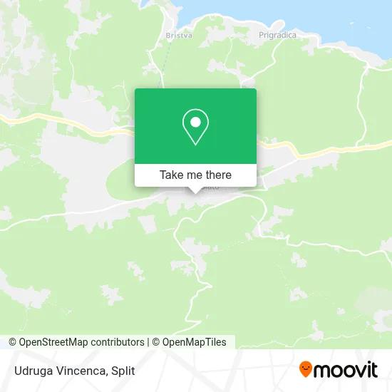 Udruga Vincenca map