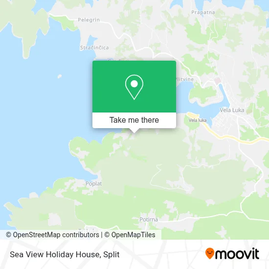 Sea View Holiday House map