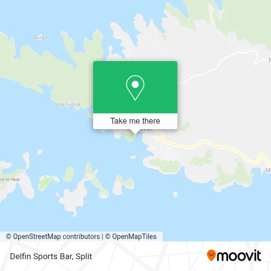 Delfin Sports Bar map