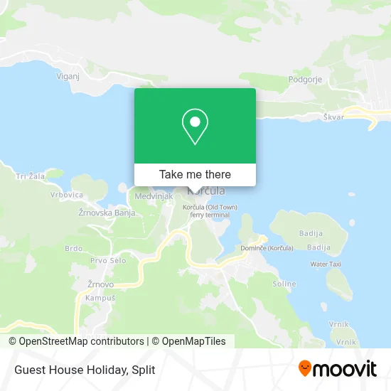 Guest House Holiday map