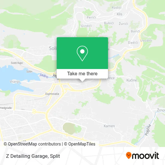 Z Detailing Garage map