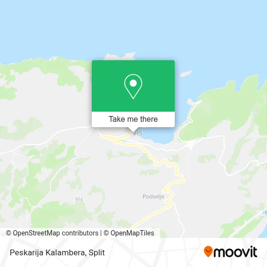 Peskarija Kalambera map