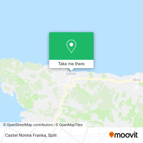 Castel Nonna Franka map
