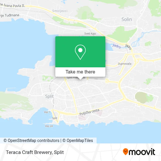 Teraca Craft Brewery map