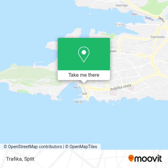 Trafika map