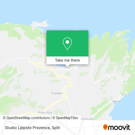 Studio Ljepote Prezenca map