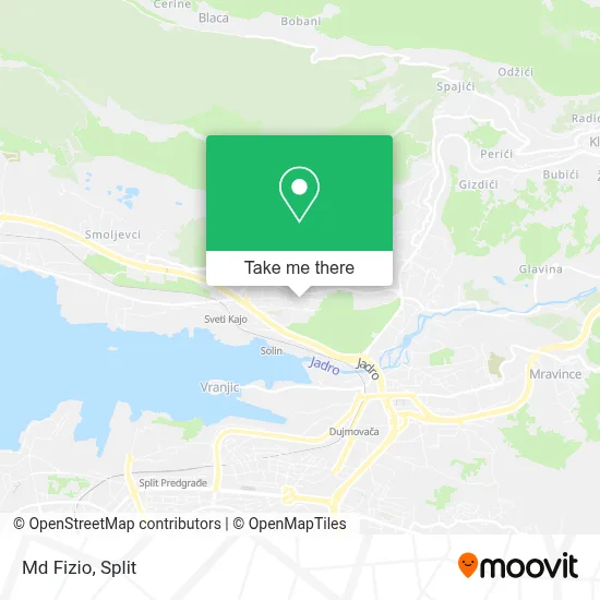 Md Fizio map