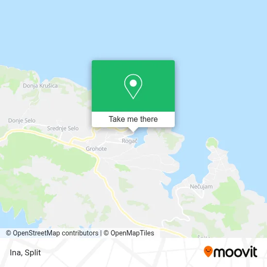 Ina map