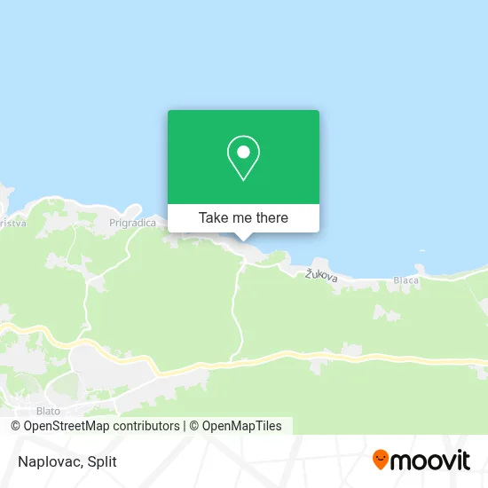 Naplovac map
