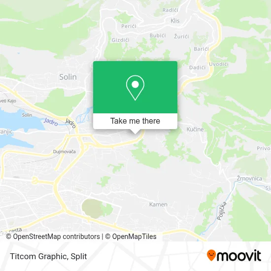 Titcom Graphic map