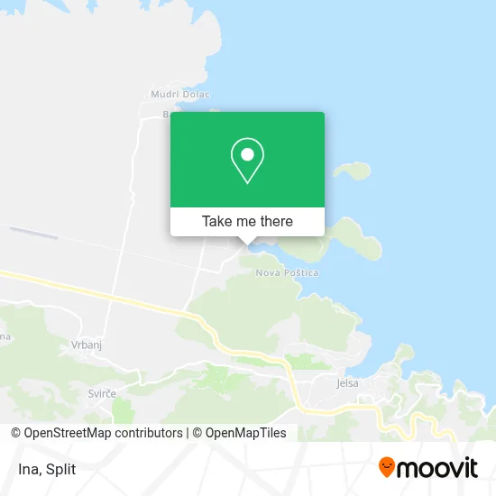 Ina map