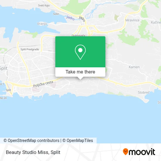 Beauty Studio Miss map