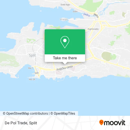 De Pol Trade map