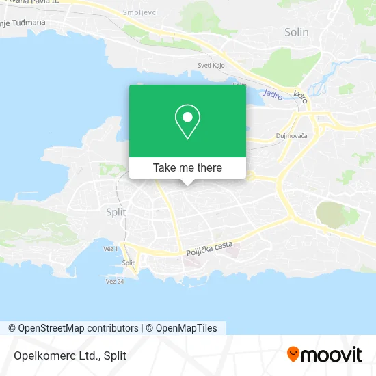 Opelkomerc Ltd. map
