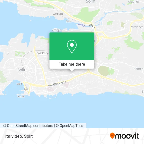 Italvideo map