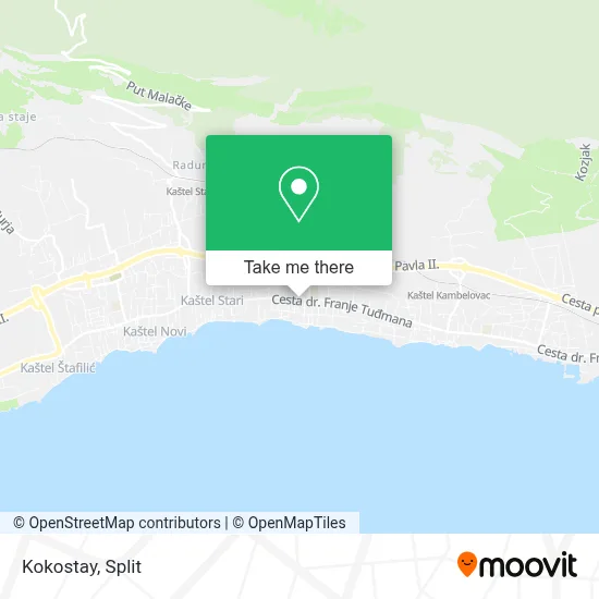 Kokostay map